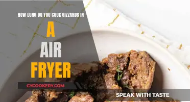 Crispy Gizzards: Air Fryer Cooking Time Tips