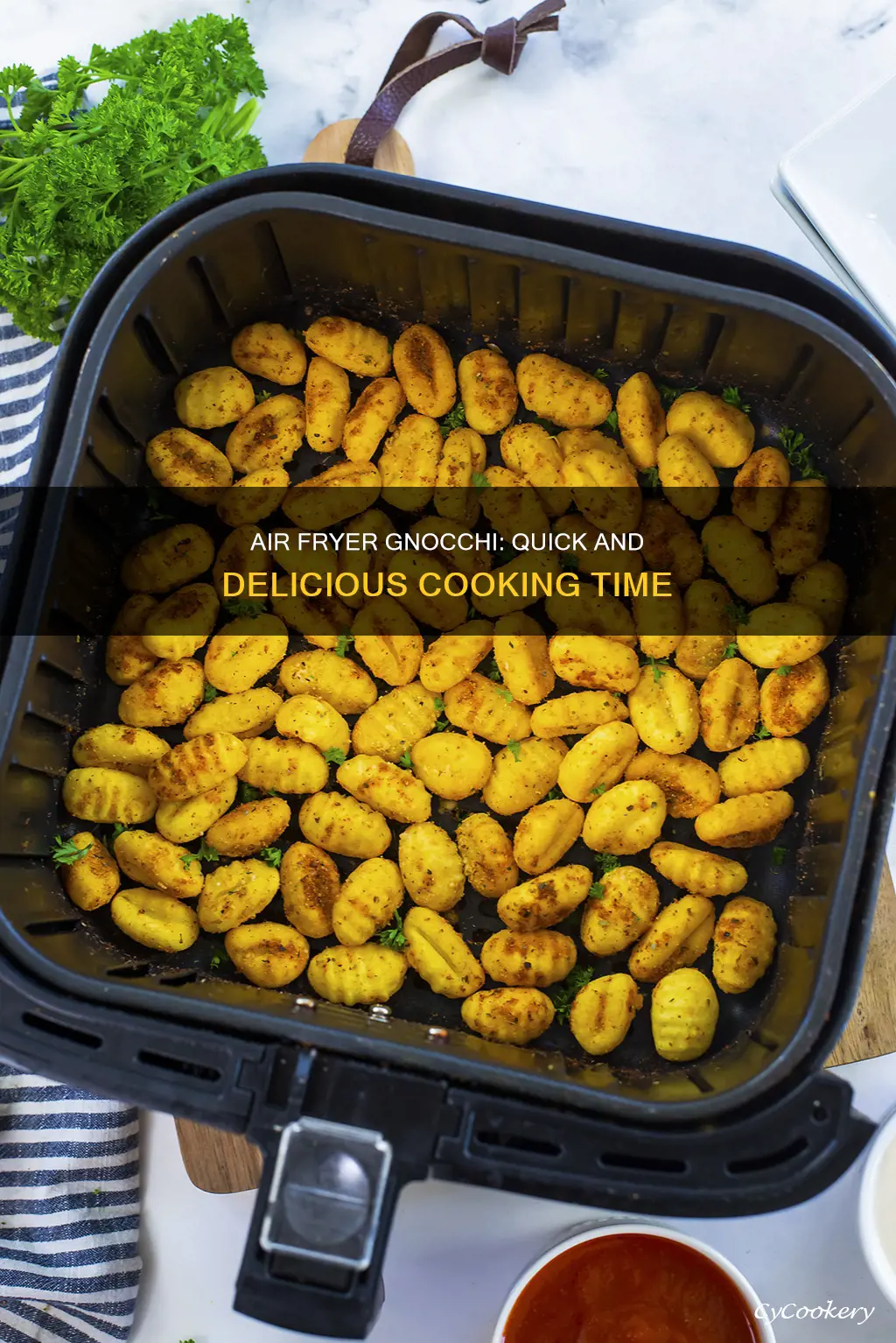 how long do you cook gnocchi in the air fryer