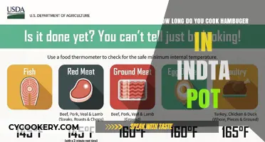 Instant Pot Hamburgers: How Long to Cook Them Perfectly?