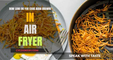 Crispy Hash Browns: Air Fryer Cooking Time Guide