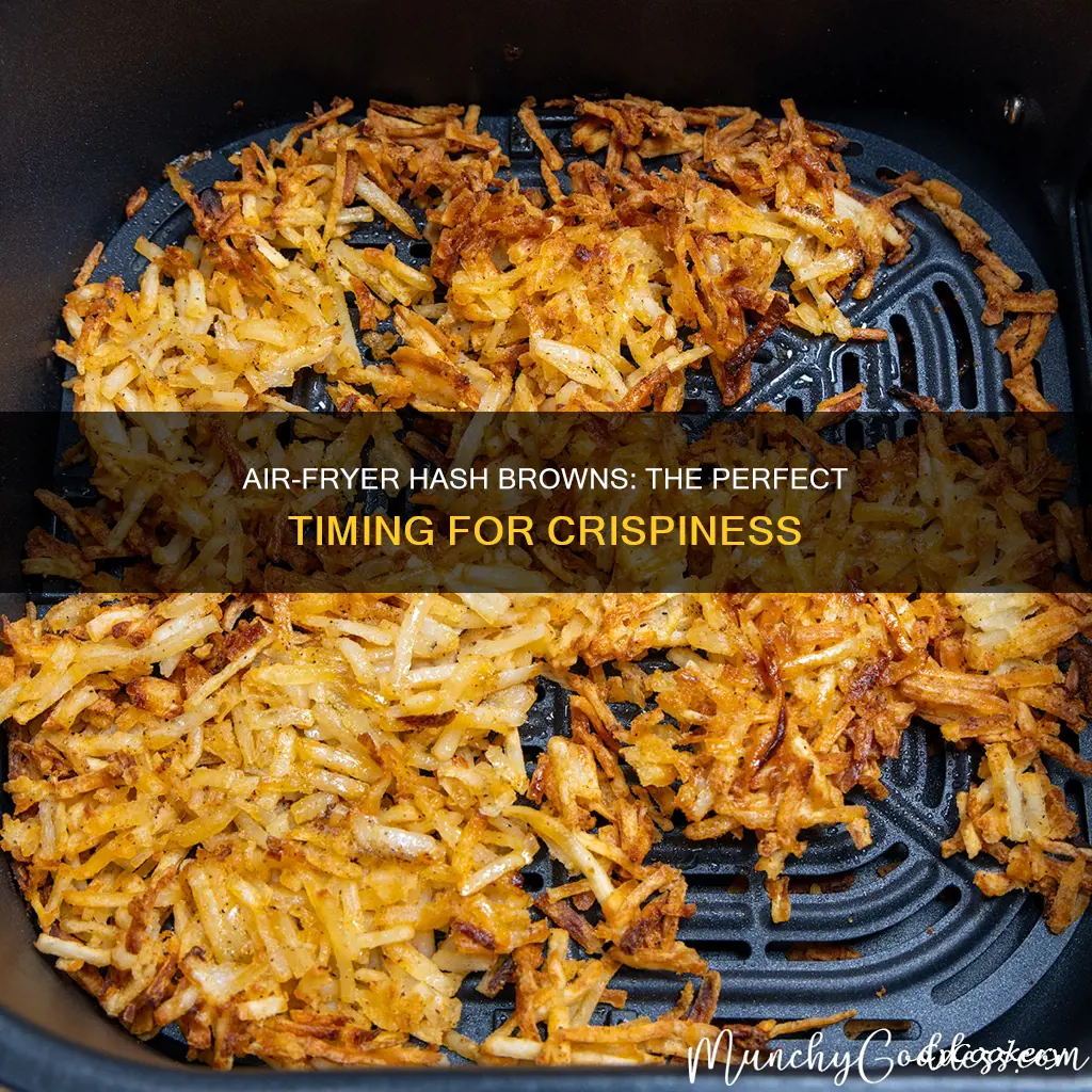 how long do you cook hash browns in air fryer