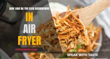 Air Fryer Hash Browns: How Long to Cook?