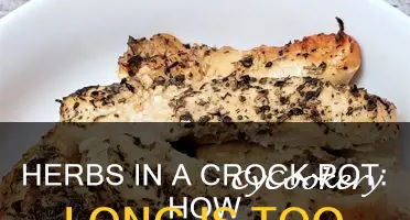 how long do you cook herbs in a crock pot