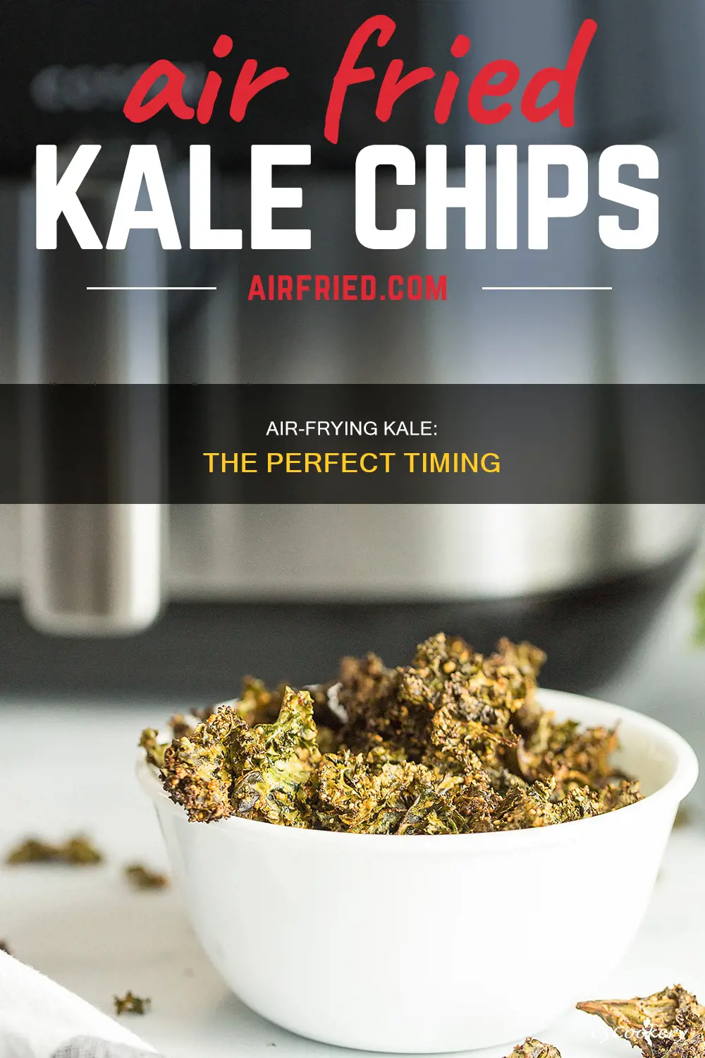 how long do you cook kale in an air fryer