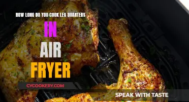 Perfectly Crispy: Air Fryer Leg Quarter Cooking Time Guide