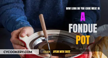 Meat Fondue: How Long to Cook in the Pot?