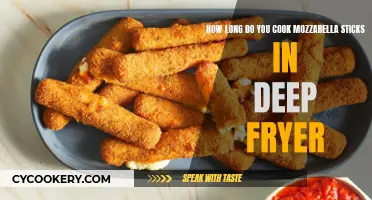 Mastering Mozzarella Sticks: The Perfect Deep-Fry Time