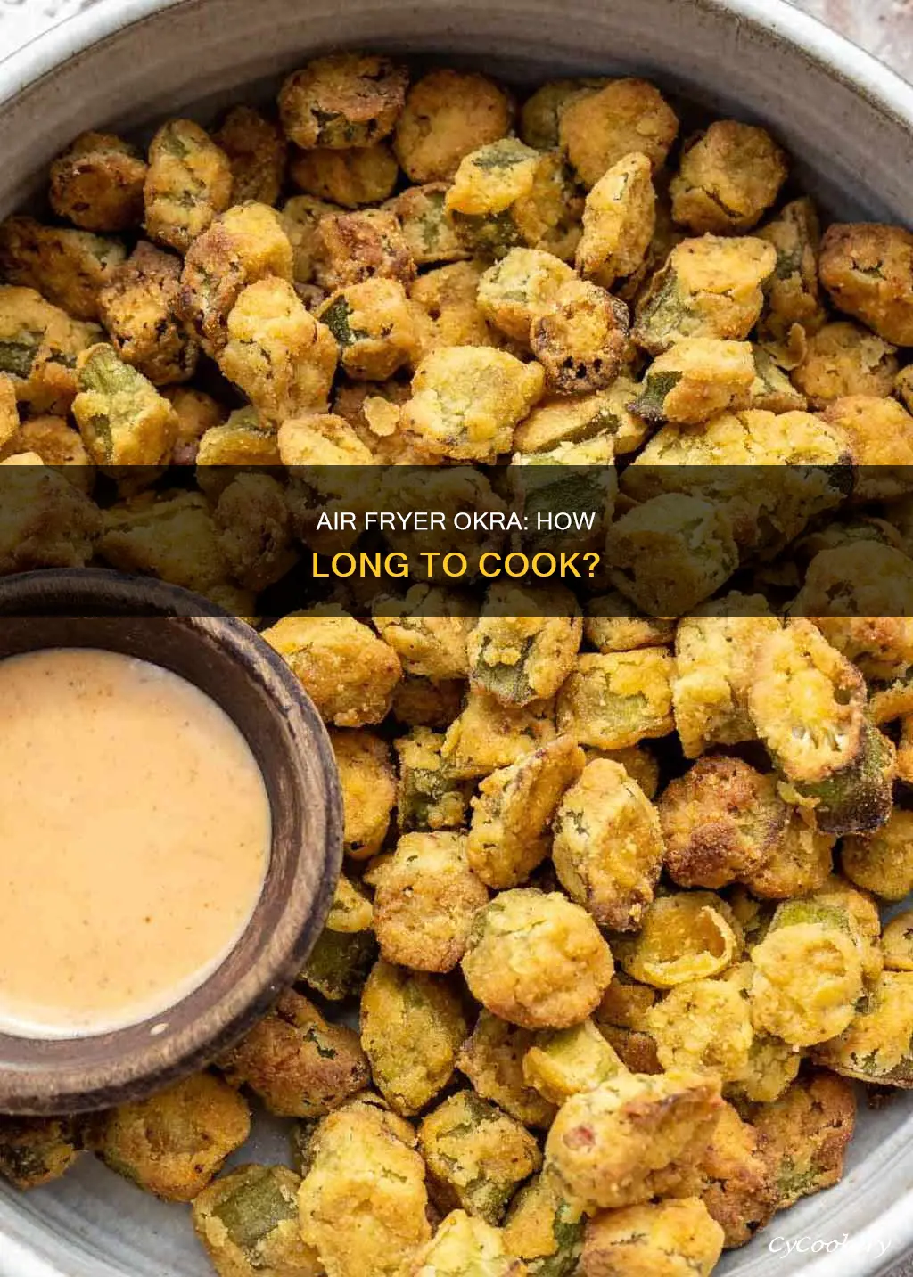 how long do you cook ocra in air fryer