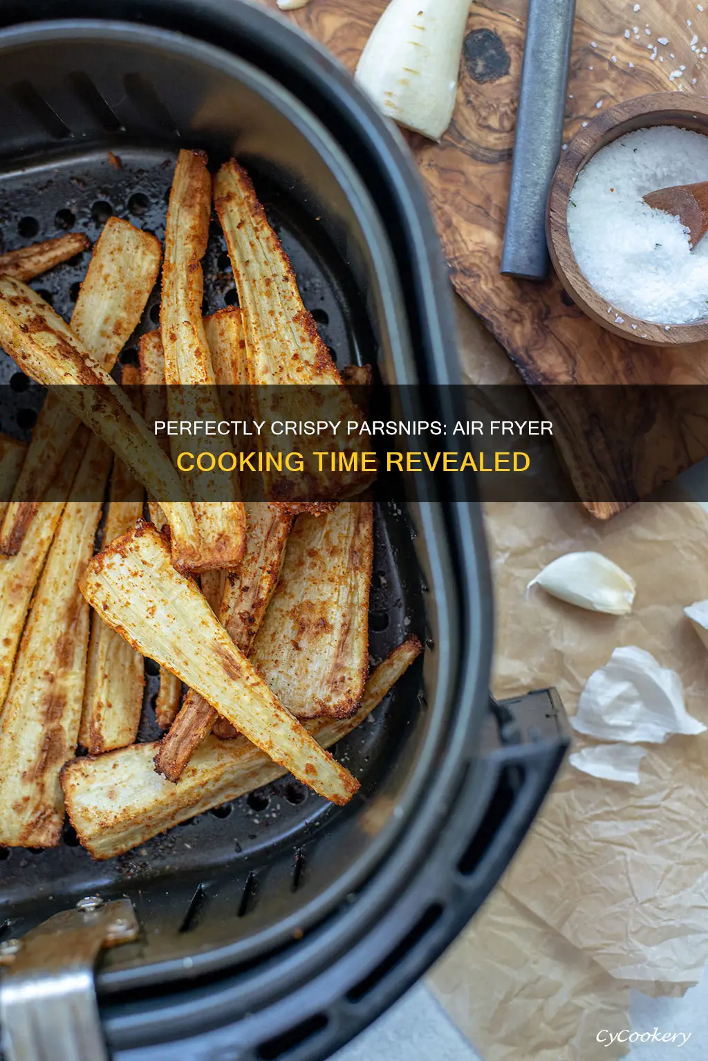 how long do you cook parsnips in the air fryer