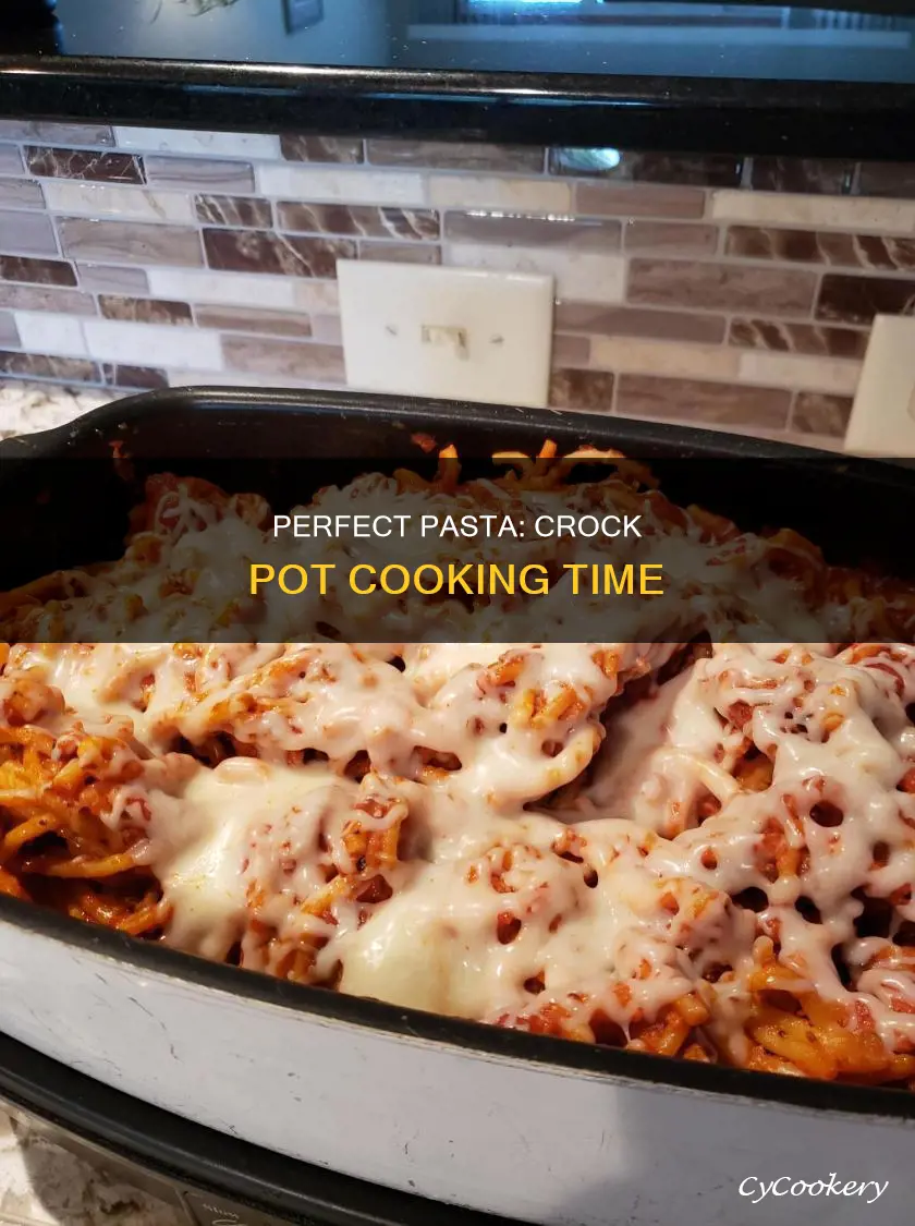 how long do you cook pasta in a crock pot