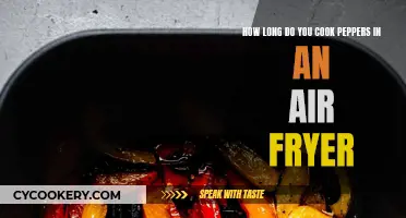 Perfectly Cooked Peppers: Air Fryer Time Guide