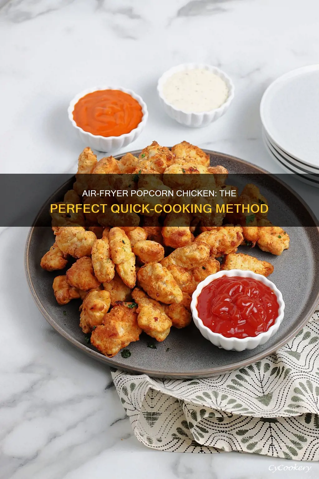 how long do you cook popcorn chicken in air fryer