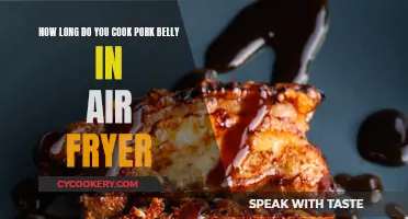 Perfectly Crispy Pork Belly: Air Fryer Cooking Time Guide