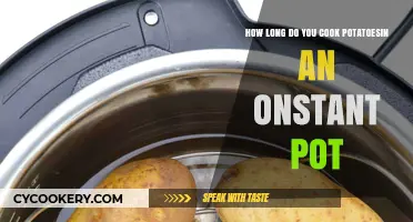 The Perfect Potato: Instant Pot Cooking Time