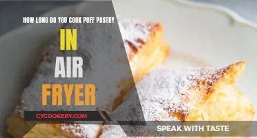 Perfectly Baked Puff Pastry: Air Fryer Cooking Time Guide