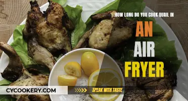 Quick Quail Cooking: Air Fryer Time Guide