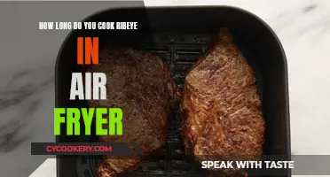 Perfectly Cooked Ribeye: Air Fryer Time Guide