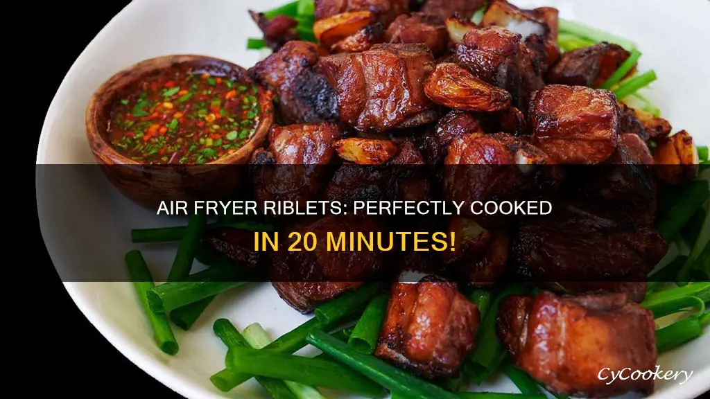 how long do you cook riblets in the air fryer