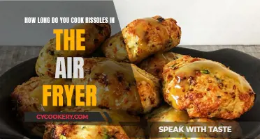 Rissoles in the Air Fryer: Quick and Easy Cooking Times