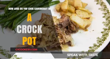The Perfect Crock Pot Sauerkraut: Cooking Time Revealed