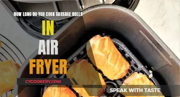 Crispy Sausage Roll Perfection: Air Fryer Cooking Time Revealed