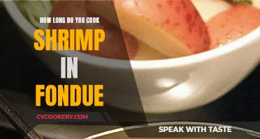 Perfectly Cooked Shrimp Fondue: Timing and Techniques