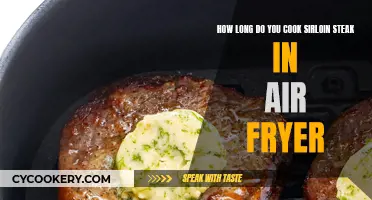 Perfectly Cooked Sirloin Steak: Air Fryer Time Guide