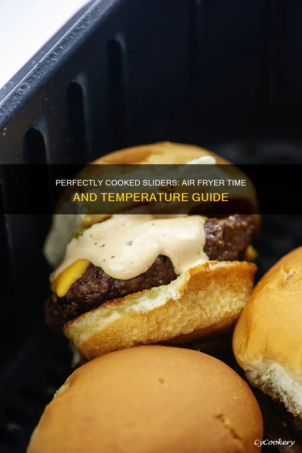 how long do you cook sliders in the air fryer