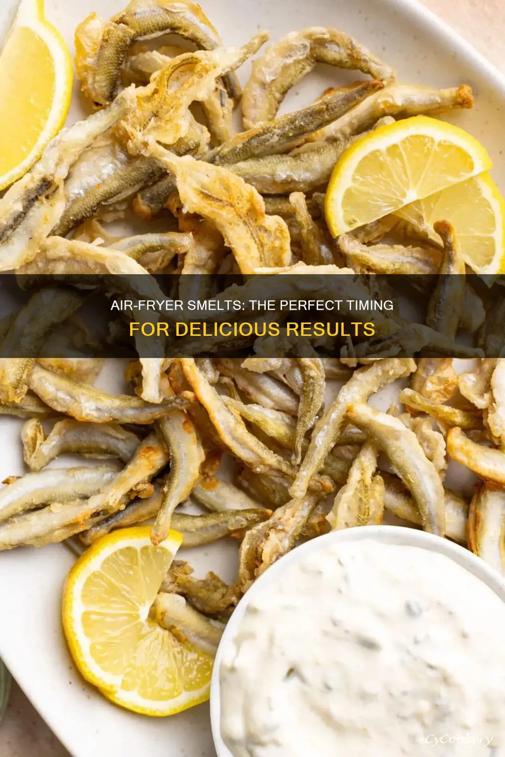 how long do you cook smelts in an air fryer