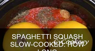 how long do you cook spaghetti squash in crock pot