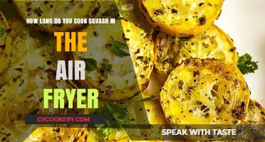 Perfectly Tender: Air Fryer Squash Cooking Time Guide