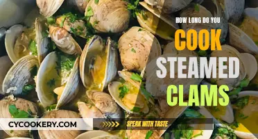 Steaming Clams: How Long Before They're Done?