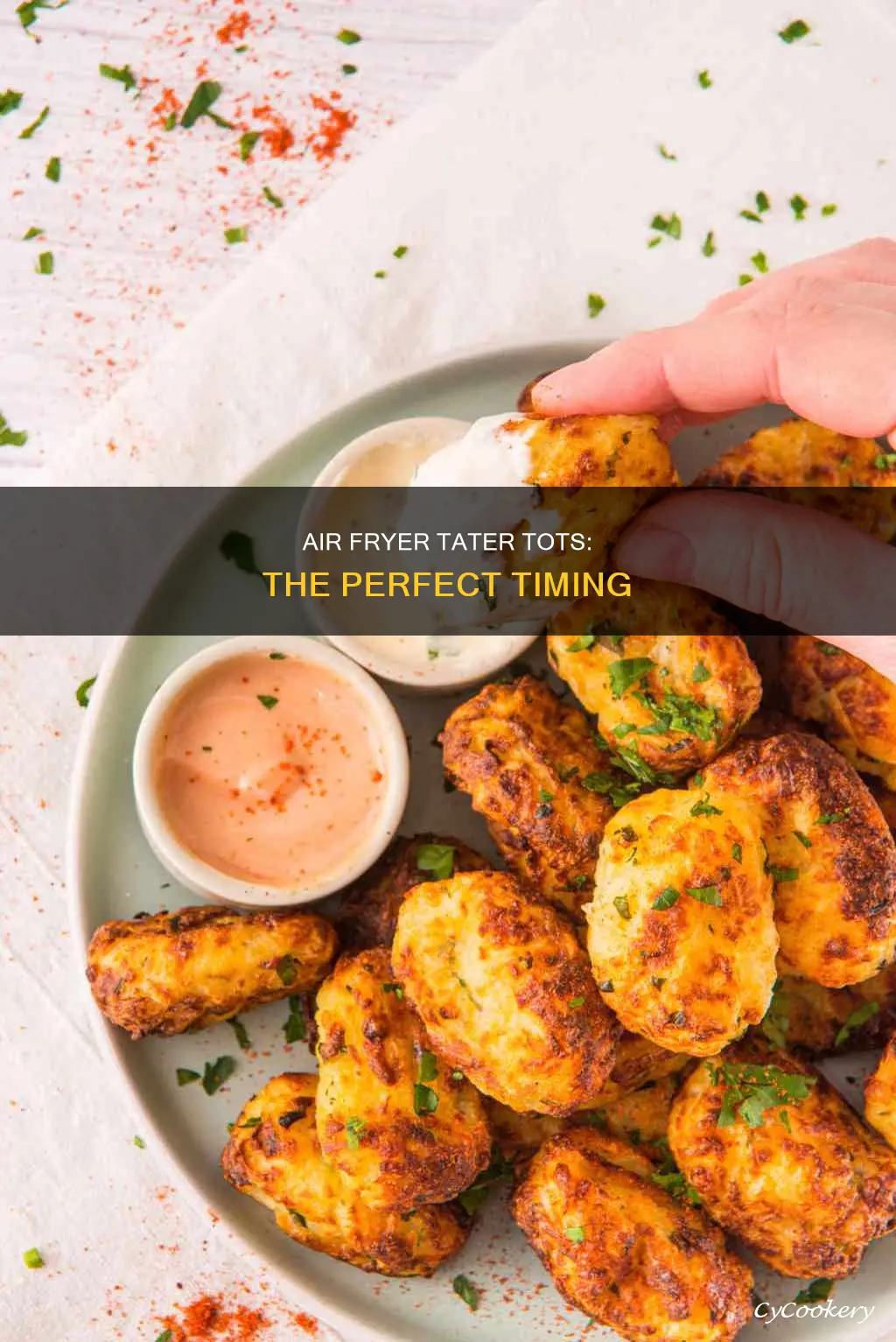 how long do you cook tator tots in air fryer