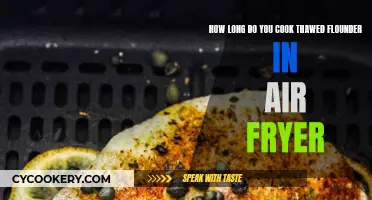 Flounder Perfection: Air Fryer Cooking Time for Thawed Fish