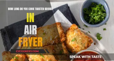 Crispy Toasted Ravioli: Air Fryer Cooking Time Guide