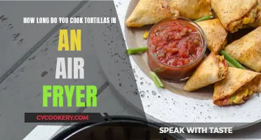 Air Fryer Tortilla Cooking: Quick and Easy Guide