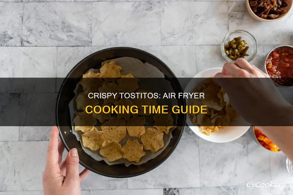 how long do you cook tostitos in the air fryer