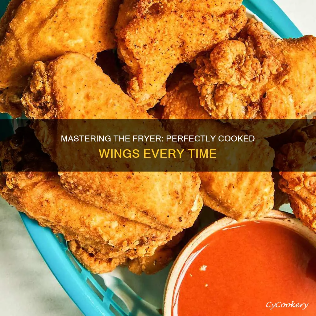 how long do you cook wing in the fryer