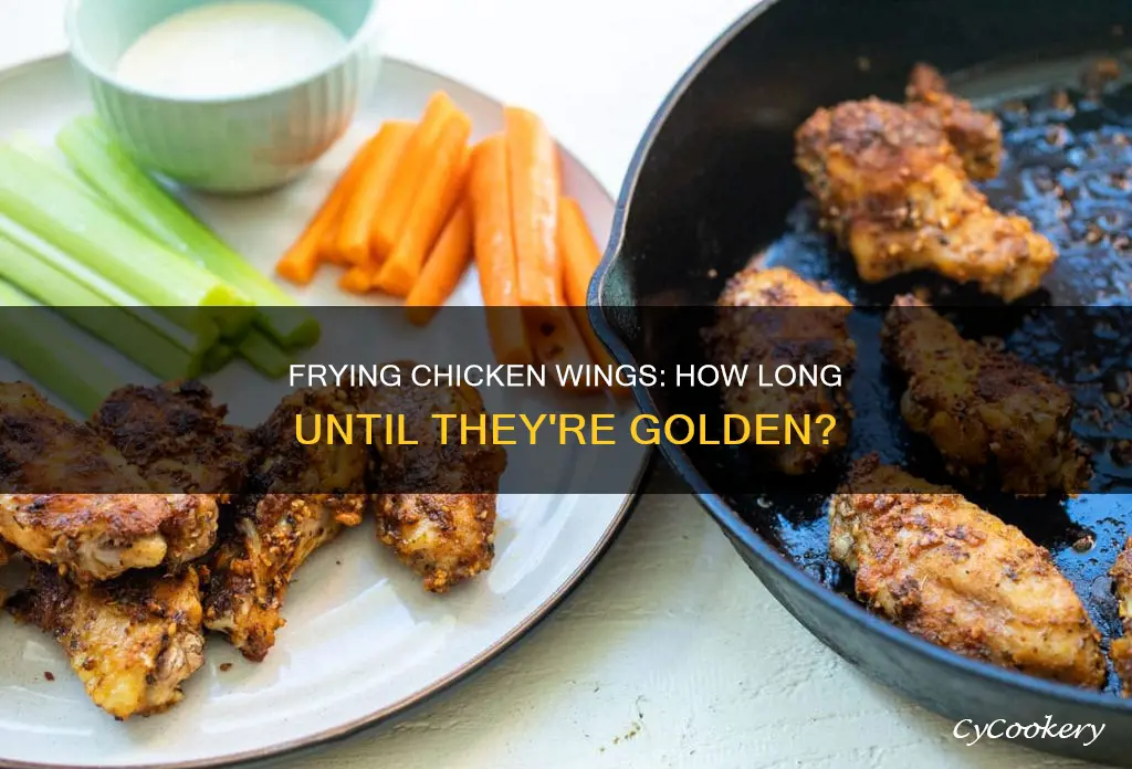 how long do you cook wing in the fryer