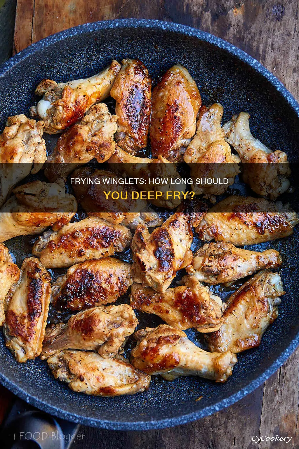 how long do you cook wingletts in deep fryer