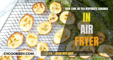 Dehydrating Bananas in an Air Fryer: How Long?