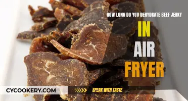 Dehydrating Beef Jerky: Air Fryer Timing and Techniques