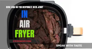 Deer Jerky: Air Fryer Dehydration Time and Tips