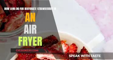 Dehydrating Strawberries in an Air Fryer: How Long?