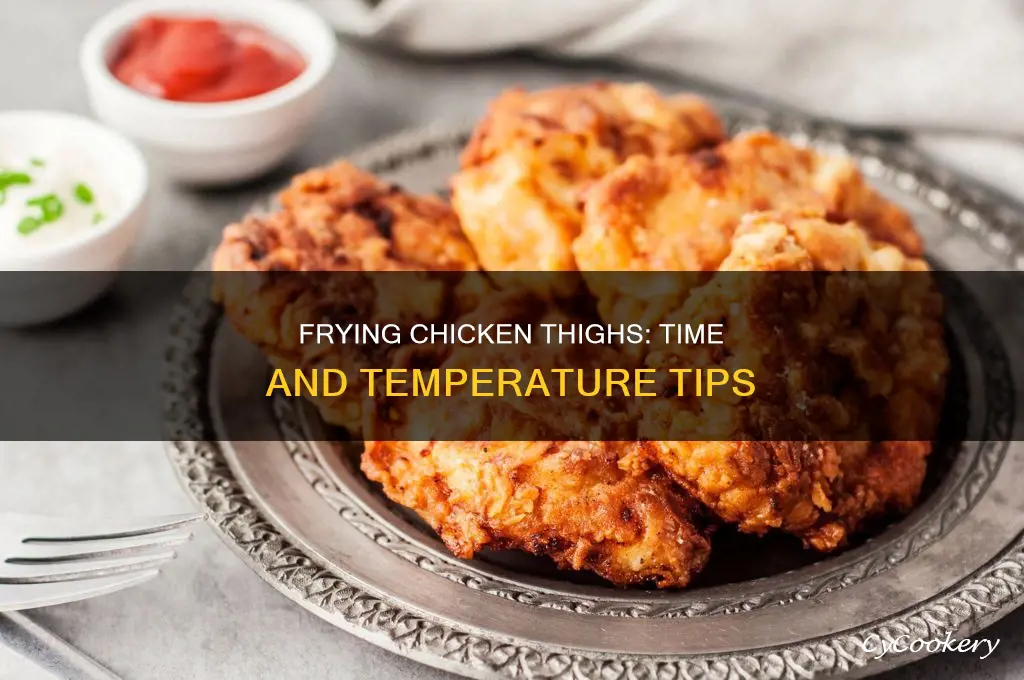 how long do you fry chicken thighs in deep fryer