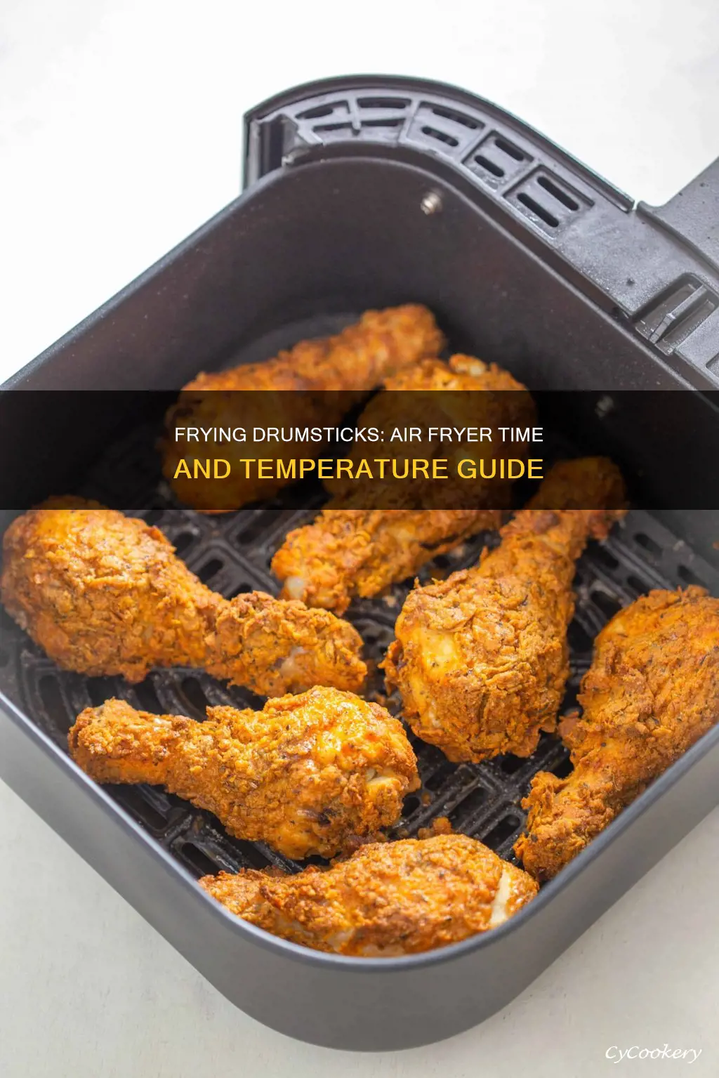 how long do you fry drumsticks in an air fryer