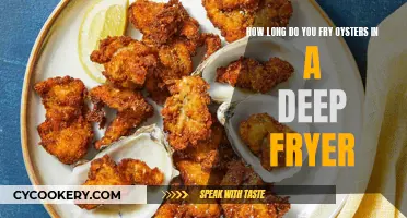 Frying Oysters: Time in a Deep Fryer