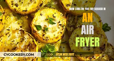 Frying Squash in an Air Fryer: Time and Tips