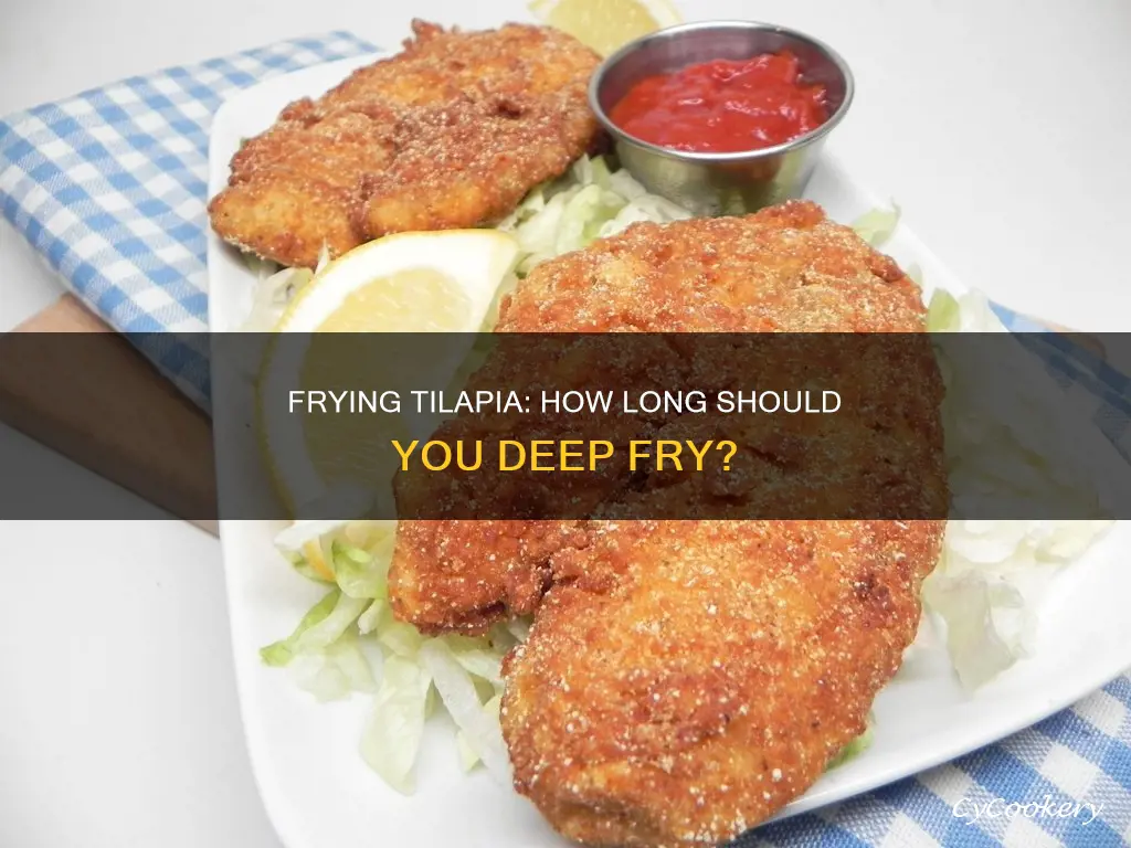 how long do you fry tilapia in a deep fryer