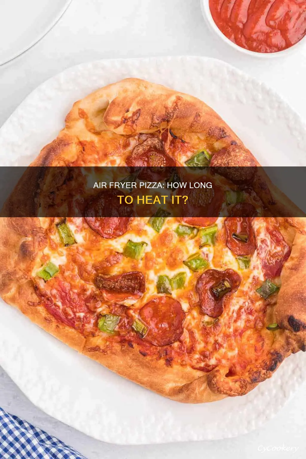 how long do you heat pizza in air fryer